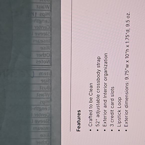 Baggallini Comrade black zebra embossed crossbody bag - Picture 10 of 10